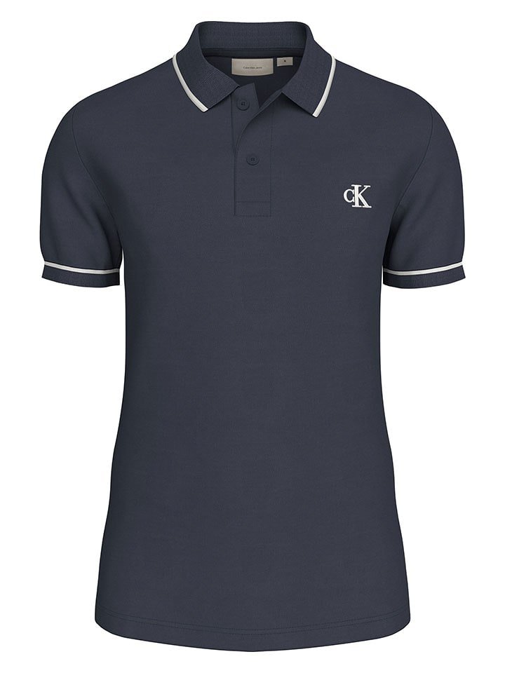 Calvin Klein Koszulka polo w kolorze granatowym