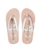 Buty dla dziewczynek - Calvin Klein Jeans Japonki V3A8-80843-0058 S Różowy - miniaturka - grafika 1