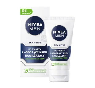 Nivea KREM ŁAGODZĄCY SENSITIVE 75ml - Balsamy po goleniu - miniaturka - grafika 1