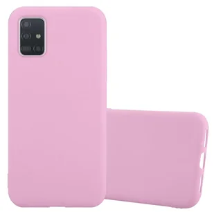 Pokrowiec Do Samsung Galaxy A72 4G / 5G Etui w CANDY RÓŻOWY TPU Silikon Obudowa Case Cover Ochronny Plecki Cadorabo - Etui i futerały do telefonów - miniaturka - grafika 1