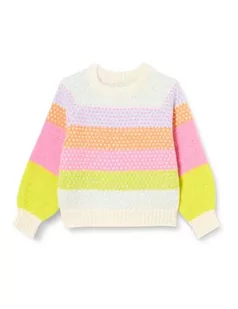 VERO MODA VMCRUZ LS sweter z okrągłym dekoltem GA Boo Girl, Brzoza/Szczegóły: w. Skyway + mandarynka + różowy saszetka + siarkowa sprężyna - Torby męskie - miniaturka - grafika 1