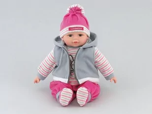 Adar Lalka z dźwiękiem 35cm PL w worku 417687 - Lalki dla dziewczynek - miniaturka - grafika 1