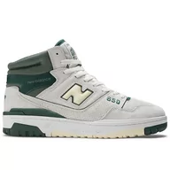 Buty sportowe męskie - Buty New Balance BB650RVG - biało-zielone - miniaturka - grafika 1