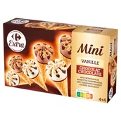 Lody i desery lodowe - Carrefour Extra Lody 560 ml (8 sztuk) - miniaturka - grafika 1