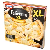Dania mrożone - Dr. Oetker Feliciana XL Pizza z serem mozzarella edamskim cheddar i pleśniowym 445 g - miniaturka - grafika 1