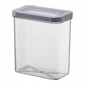 Pojemniki kuchenne - Pojemnik kuchenny do przechowywania Optimo 1,8 l szary AMBITION - miniaturka - grafika 1