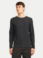 Swetry męskie - Jack&Jones Sweter Cooper 12258407 Szary Regular Fit - miniaturka - grafika 1