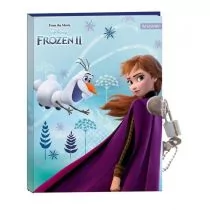 Pamiętnik z kłódką Frozen - Szkolne artykuły papiernicze - miniaturka - grafika 1