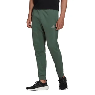 Spodnie Dresowe Sportowe Adidas Męskie HM7892 Zielone XXL - Spodnie męskie - miniaturka - grafika 1
