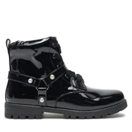Buty dla dziewczynek - Trzewiki Mayoral 48479 70 Czarny - miniaturka - grafika 1