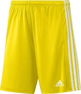 Spodnie sportowe męskie - Adidas Spodenki adidas SQUADRA 21 Short GN5772 GN5772 żółty S - miniaturka - grafika 1