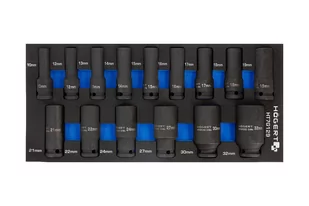 HOGERT HOGERT ZESTAW 15 NASADEK UDAROWYCH 10-32MM CR-MO HT7G129(gtv-ht7g129) HT7G129 - Klucze i nasadki - miniaturka - grafika 1