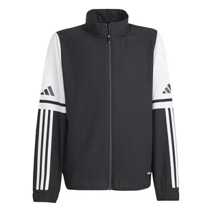 adidas Uniseks - dzieci SQUADRA25 PRESENTATION JACKET KIDS, black/white, 9-10 Years - Kurtki i płaszcze dla dziewczynek - miniaturka - grafika 1