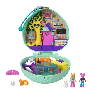 Mattel Polly Pocket Kompaktowe Zestawy Hedgehog Cafe FRY35 GTN15 - Lalki dla dziewczynek - miniaturka - grafika 15