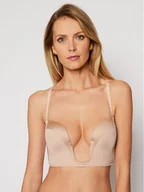 Biustonosze - Wonderbra Biustonosz push-up WB0000J5 Beżowy - miniaturka - grafika 1