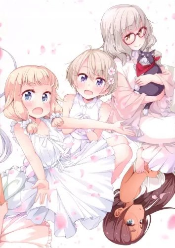 Plakat Anime Manga New Game+ ng_082 A1+ (custom)