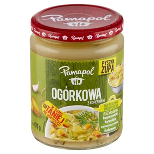 Pampapol Zupa Ogórkowa Z Koperkiem - 470G - Zupy w płynie - miniaturka - grafika 1