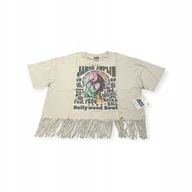 Koszulki i topy damskie - Koszulka T-shirt damski krótki rękaw Janis Joplin XS - miniaturka - grafika 1