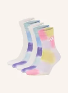 Skarpetki damskie - Adidas Skarpety Tie Dye, 3 Szt. lila - miniaturka - grafika 1