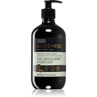 Mydła - Baylis & Harding Goodness Oud, Cedar & Amber Hand Wash 500ml - Mydło do rąk 500 ml - miniaturka - grafika 1