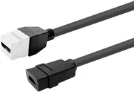 Złącza, przejściówki, adaptery - Keystone White HDMI Female to - miniaturka - grafika 1