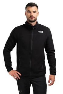 Bluza 100 glacier full zip-tnf black-npf - THE NORTH FACE - Bluzy damskie - miniaturka - grafika 1