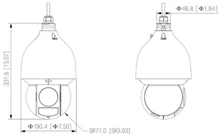 KAMERA IP SZYBKOOBROTOWA ZEWNĘTRZNA SD5A232GB-HNR - 1080p 4.5 ... 144 mm DAHUA - Kamery IP - miniaturka - grafika 7