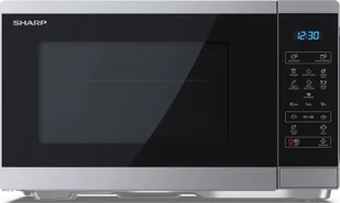 Kuchenka mikrofalowa Sharp Sharp Microwave Oven YC-MS252AE-S Free standing 25 L 900 W Silver - Kuchenki mikrofalowe - miniaturka - grafika 1