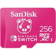Karty pamięci - Karta pamięci SANDISK 256GB microSDXC do Nintendo Switch Fortnite Edition - miniaturka - grafika 1
