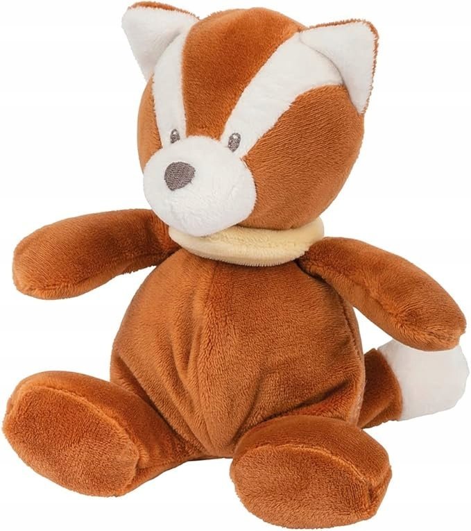 MASKOTLA MIŚ PLUSZOWY PRZYTULANKA MIŚ CZERWONA PANDA BORIS I DŻUNGLA 30 CM