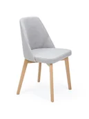 Krzesła - Krzesło Flavio 1 Dąb Artisan 135 / 703 Megan 363 - miniaturka - grafika 1