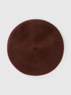 Benetton Czapka w kolorze brązowym - Czapki damskie - miniaturka - grafika 1