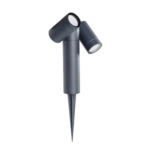 Oprawa ogrodowa KANLUX Usti SP 2x7 GR - Lampy ogrodowe - miniaturka - grafika 1