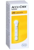 Glukometry i akcesoria dla diabetyków - Roche Lancety Accu-chek Softclix x 25 szt - miniaturka - grafika 1