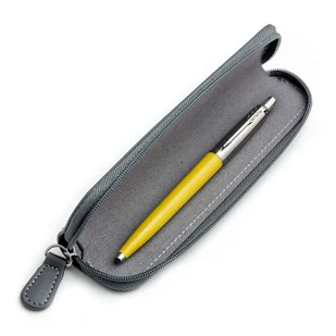 Zestaw prezentowy Parker Jotter Żółty w szarym etui - Zestawy piśmiennicze - miniaturka - grafika 1