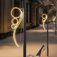 Oświetlenie świąteczne - Lumarko Lampki w kształcie obręczy, 2 szt., 144 ciepłe białe LED - miniaturka - grafika 1