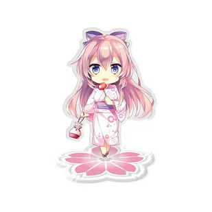 Figurka akrylowa 2D Hatsune Miku - Sakura Megurine Luka - Figurki dla dzieci - miniaturka - grafika 1
