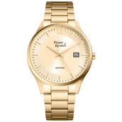 Zegarki męskie - Zegarek Męski Pierre Ricaud P97262.1161Q złoty - miniaturka - grafika 1