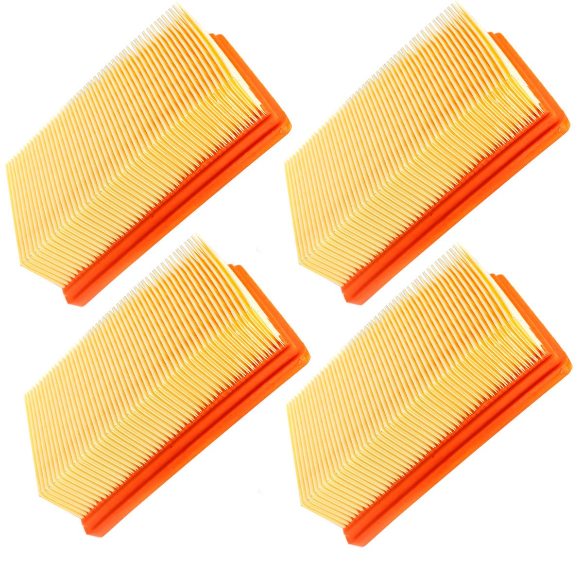 4x Filtr do Karcher Wd4 V20 Wd5 V25 Wd6 V30 Premium Mv4 Mv5 Kwd6 2.863-005