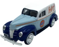 Samochody i pojazdy dla dzieci - Ford Sedan Delivery 1940 GULF 1:24 Motormax 79661 - miniaturka - grafika 1