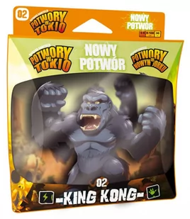 Potwory w Tokio. Nowy potwór. King Kong Portal Games - Gry planszowe Potwory w Tokio. Nowy potwór. King Kong Portal Games - Gry planszowe - miniaturka - grafika 1