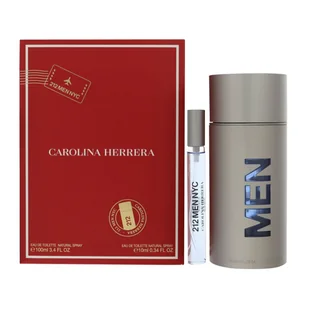 Carolina Herrera 212 Men NYC Set 100ml woda toaletowa + 10ml woda toaletowa - Zestawy perfum męskich - miniaturka - grafika 1