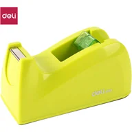 Taśmy klejące - Podajnik do taśmy klejącej RIO zielony E815A GREEN DELI - miniaturka - grafika 1