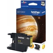 Tonery oryginalne - Cartrige oryginalny Brother lc1240 yellow - miniaturka - grafika 1