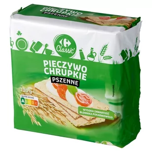 Carrefour Classic Pieczywo chrupkie pszenne 130 g - Pieczywo chrupkie - miniaturka - grafika 1