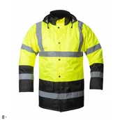 Odzież robocza - REF603 H89 - kurtka ocieplana HIVIZ, posiada pasy odblaskowe - S-4XL - miniaturka - grafika 1