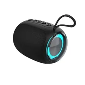 Głośniki przenośne - Setty GB-800 RGB Radio FM Czarny - miniaturka - grafika 1