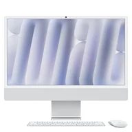 Mini PC - Apple iMac Apple M M4 59,7 cm (23.5") 4480 x 2520 px All-in-One PC 16 GB 512 GB SSD macOS Sequoia Wi-Fi 6E (802.11ax) Srebrny Z1EH-DE02 - miniaturka - grafika 1