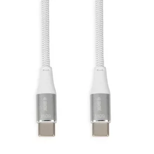 IBOX KABEL I-BOX USB TYP-C 60W 1M PD/QC BIAŁY - Kable USB - miniaturka - grafika 1