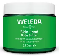 Balsamy i kremy do ciała - WELEDA Skin Food masło do ciała, wegańska pielęgnacja ciała w nowym szklanym pojemniku, bogaty, naturalny kosmetyk, nawilżający z masłem shea i kakaowym do suchej skóry (1 x 150 ml) - miniaturka - grafika 1